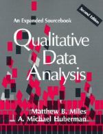Book cover for Qualitative data analysis : an expanded sourcebook