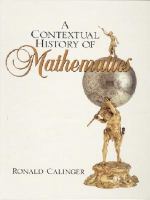 A contextual history of mathematics : to Euler封面