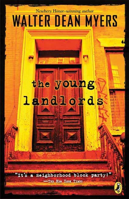 Book cover for The young landlords