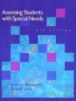Book cover for Assessing students with special needs