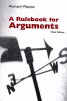 Book cover for A rulebook for arguments