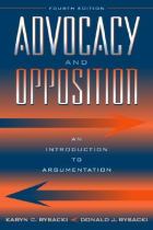 Book cover for Advocacy and opposition : an introduction to argumentation