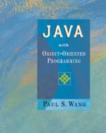 Book cover for Java with object-oriented programming