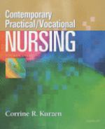 Book cover for Contemporary practical/vocational nursing