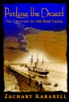 Book cover for Parting the desert the creation of the Suez Canal
