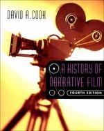 Book cover for A history of narrative film