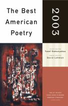 Book cover for The best American poetry  2003