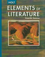 Book cover for Holt elements of literature. Fourth course