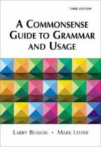 A commonsense guide to grammar and usage封面
