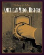 Book cover for American media history
