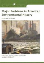 Book cover for Major problems in American environmental history documents and essays /