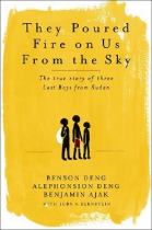 Book cover for They poured fire on us from the sky the true story of three lost boys from Sudan /