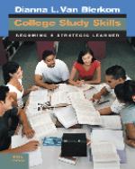 Book cover for College study skills becoming a strategic learner /