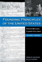 Book cover for Founding principles of the United States. Volume I Reader