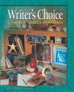 Book cover for Glencoe writer's choice. Grade 9 grammar and composition