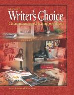 Book cover for Glencoe writer's choice. Grade 10 grammar and composition