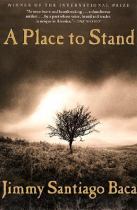 Book cover for A place to stand the making of a poet