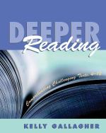 Book cover for Deeper reading comprehending challenging texts  4-12
