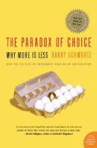 The paradox of choice why more is less封面