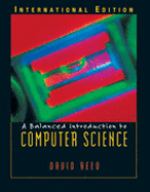 A balanced introduction to computer science封面