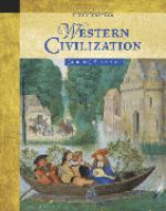 Book cover for Western civilization. Since 1300