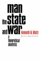 Book cover for Man  the state  and war a theoretical analysis