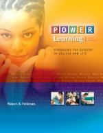 Book cover for P.O.W.E.R. learning strategies for success in college and life