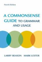 A commonsense guide to grammar and usage封面