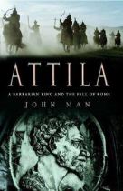 Book cover for Attila the Barbarian king who challenged Rome