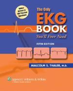 Book cover for The only EKG book you'll ever need