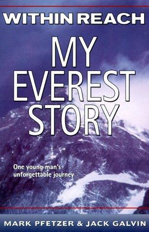 Book cover for Within reach my Everest story