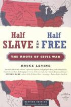 Book cover for Half slave and half free the roots of Civil War