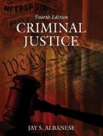 Book cover for Criminal justice