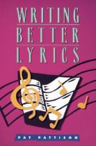 Book cover for Writing better lyrics