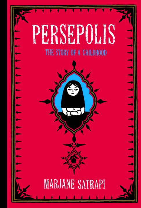 Book cover for Persepolis. [The story of a childhood]