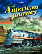 Book cover for The American journey. Modern times