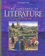 Book cover for The language of literature. British literature
