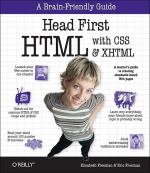 Book cover for Head First HTML with CSS and XHTML