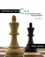 Book cover for Starting Out with C++