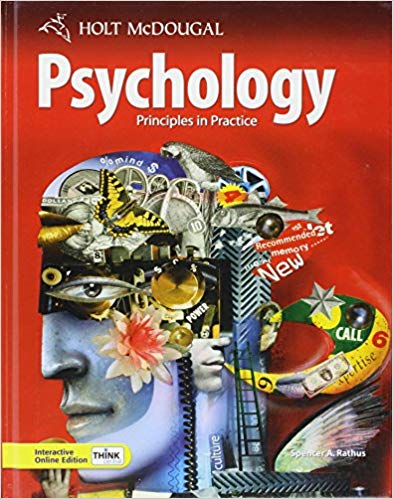 Book cover for Holt McDougal Psychology : Principles In Practice