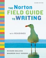 Book cover for The Norton field guide to writing  with readings