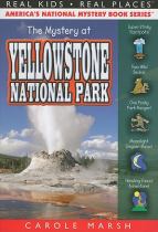 Book cover for The Mystery at Yellowstone National Park