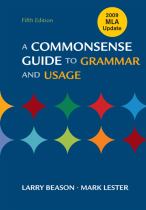 A Commonsense Guide to Grammar and Usage with 2009 MLA Update封面
