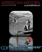 Book cover for American History : Connecting with the Past. Volume II  From 1865