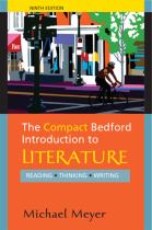 Book cover for The Compact Bedford Introduction to Literature