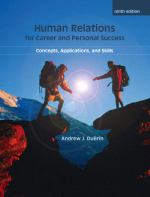 Book cover for Human Relations for Career and Personal Success