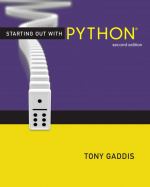 Book cover for Starting Out with Python
