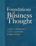Book cover for Foundations of Business Thought