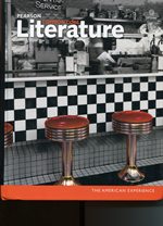 Book cover for Pearson Common Core Literature. The American Experience Grade 11