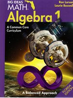 Book cover for Big Ideas Math Algebra 1 : A Florida Standards Curriculum